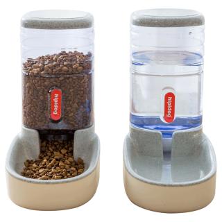 嬉皮狗 猫咪自动喂食器 饮水器宠物日用品狗狗自动喂食饮水用品