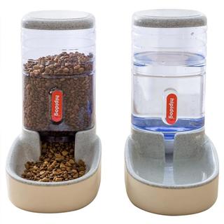 嬉皮狗 猫咪自动喂食器 饮水器宠物日用品狗狗自动喂食饮水用品