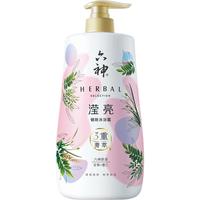 PLUS会员：六神 菁萃滢亮香氛沐浴露1L透亮薏仁+甘草男士女士沐浴乳