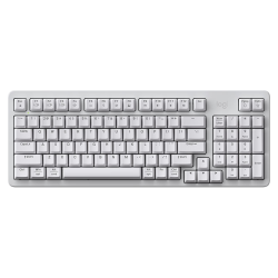 罗技 灵砚系列三模客制化机械键盘 K868白色