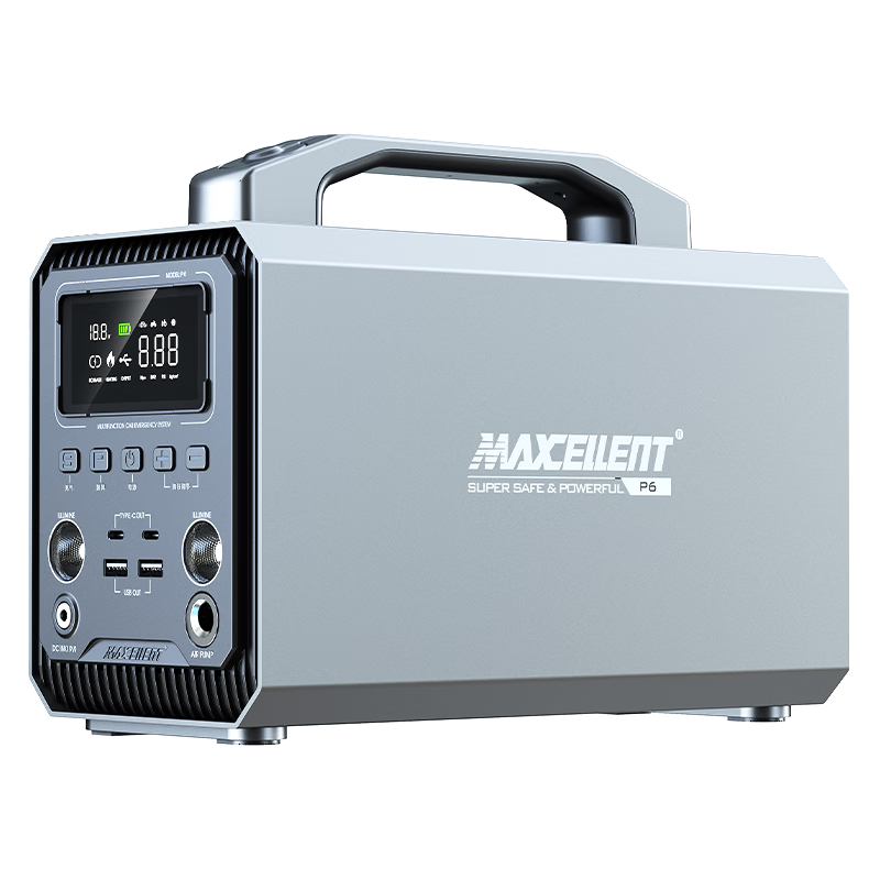 MAXCELLENT迈瑟伦【3C认证】车载户外多功能电源汽车应急启动紧急强起电瓶充气泵打气泵充电搭电宝60000毫安