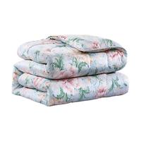 富安娜 清风碧月 七孔纤维被 抑菌冬厚被 2250g填充 230*229cm 浅绿 七孔抑菌款-清风