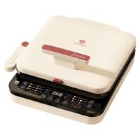国家补贴：利仁 0氟钛瓷超耐磨电饼铛上下盘可拆36mm加深家庭用1800W双面加热电饼档三明治早LR