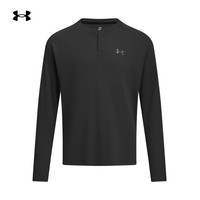 安德玛UA秋冬EF男子亨利领运动休闲长袖T恤6010174 S