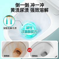 净狮洁厕灵马桶清洁剂厕所清洁液尿碱溶解剂卫生间强力去污除垢祛味 500ml/瓶【2瓶装】