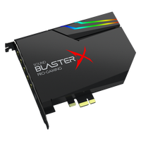 创新 AE5 Sound BlusterX AE-5 Plus 声卡 5.1声道 黑色