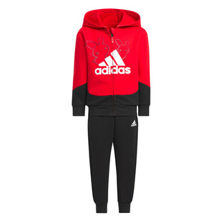 阿迪达斯 （adidas）童装男小童套装春秋兔年款开衫卫衣卫裤儿童运动服两件套IP7005 IP7005 116cm