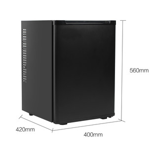 HCK哈士奇 CB-40SA 35L 车载家用冰箱 黑色