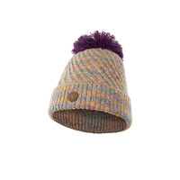 移动端：快乐狐狸 Actionfox 25新款针织帽秋冬百搭毛球防寒保暖花纱毛线帽