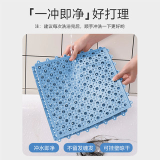 环保无味浴室防滑垫加厚柔软拼接垫淋浴房洗澡家用卫生间厕所脚垫
