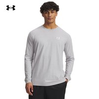 安德玛UA秋冬Icon男子宽松运动休闲长袖T恤6005114 L