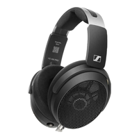 森海塞尔HD490ProPLUS/HD400pro监听耳机专业录音棚开放式有线礼开学头戴耳机 HD490 PRO PLUS【黑色】