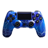 JGOZZ【京工臻选】适用于索尼ps4pro主机手柄无线蓝牙PC电脑版Steam平台黑神话悟空双人成行地平线5摇杆 【电光蓝】升级2代芯片+超长续航+按键零延迟 支持PS4/PRO主机国行港美日版笔记本多平台