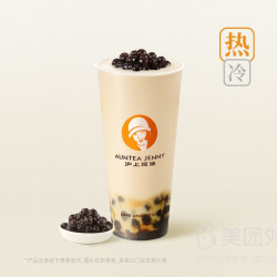 沪上阿姨 AUNTEA JENNY 手作黑糖波波牛乳茶 中杯