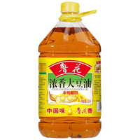 鲁花大豆油 食用油 非转基因 纯 黑土地东北老豆油 浓香 浓香大豆油 5L*1桶