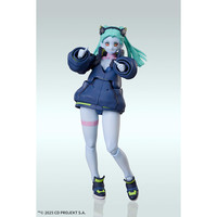 【定金ANIPLEX】BUZZmod.赛博朋克：边缘行者 丽贝卡可动手办