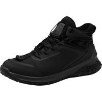 爱步（ECCO）跑步鞋男 男士休闲鞋厚底拼接运动鞋防滑耐磨徒步男鞋 奥途824294 黑色82429451052 44