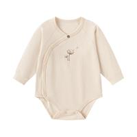 babylove新生儿包屁衣婴儿春秋季莫代尔棉打底衣宝宝三角哈衣爬服
