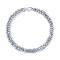 移动端：OOAK 界格油画肌理泡沫双层珍珠可DIY佩戴轻奢项链