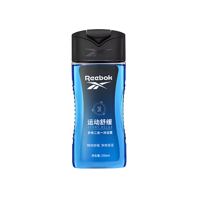  Reebok/锐步 二合一 男士沐浴露  醒肤活力 250ml