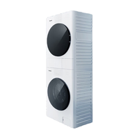 松下 Panasonic 白月光5.0系列 XQG100-F2F1+NH-81FR1 全变频热泵洗烘套装洗烘套装