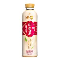 统一 希蒂玫瑰普洱牛乳茶450ml*15瓶整箱奶茶（新旧款随机发货）