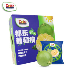 都乐 青风葡萄柚1KG 2-4粒简装