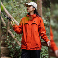 拓路者朱雀冲锋衣三合一抓绒女防风防水保暖户外夹克登山服秋冬季男外套 朱雀红-抓绒内胆