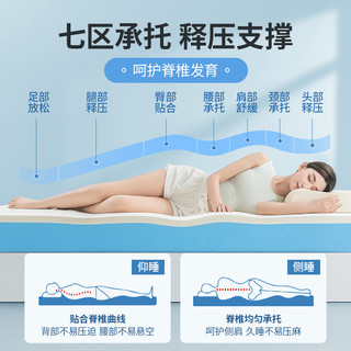 黛圣婕 乳胶记忆棉复合填充 1.2m*2m 床褥
