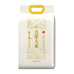 稻可道 五常大米5斤（2.5公斤） 东北大米