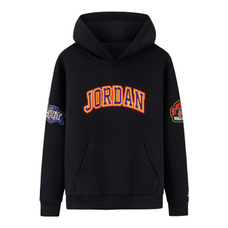 JORDANJordanNIKE儿童卫衣冬季男女童上衣 正黑色 110(5)  110 -5