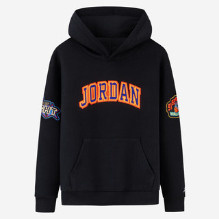 JORDANJordanNIKE儿童卫衣冬季男女童上衣 正黑色 110(5)  110 -5