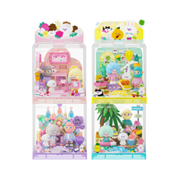 AREA-X砖区寻找独角兽联名BOB与RICO潮玩积木玩具 4款套装