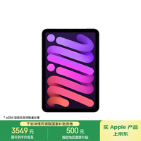 苹果 Apple iPad mini7 2024款 平板电脑（A17 Pro、256GB、5G版、紫色）