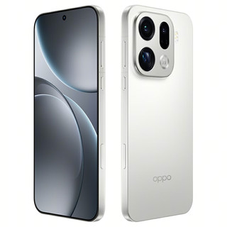 OPPO Find X9 Pro 5G手机 16GB+1TB 霜白 自拍屏摄影套装