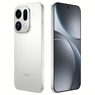 OPPO Find X9 Pro 5G手机 16GB+1TB 霜白 自拍屏摄影套装