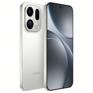 OPPO Find X9 Pro 5G手机 16GB+1TB 霜白 自拍屏摄影套装