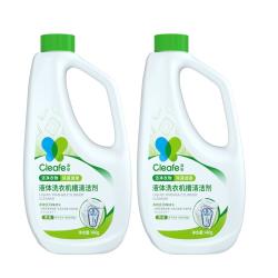 Cleafe 洗衣机槽清洗剂480g*2瓶波轮滚筒洗衣机清洁剂除菌除垢去污去异味