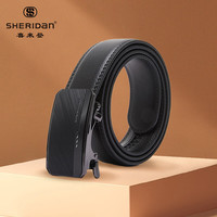 SHERIDAN 新款 商务休闲款 牛皮自动扣腰带 礼盒装 YZS151A