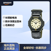 CASIO 卡西欧 复古森林人手表 防水运动电子手表