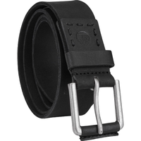 Timberland 添柏岚 男士经典皮革日常皮带腰带 户外日常休闲商务复古经典 黑色 38