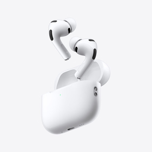 PLUS会员：苹果 Apple AirPods Pro 3 入耳式降噪蓝牙耳机 白色