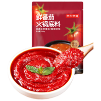京东京造鲜番茄火锅底料200g一料多用火锅煮面番茄大于56% 鲜番茄火锅底料200g