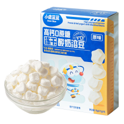 小鹿蓝蓝 高钙0蔗糖水果酸奶溶豆 四款口味