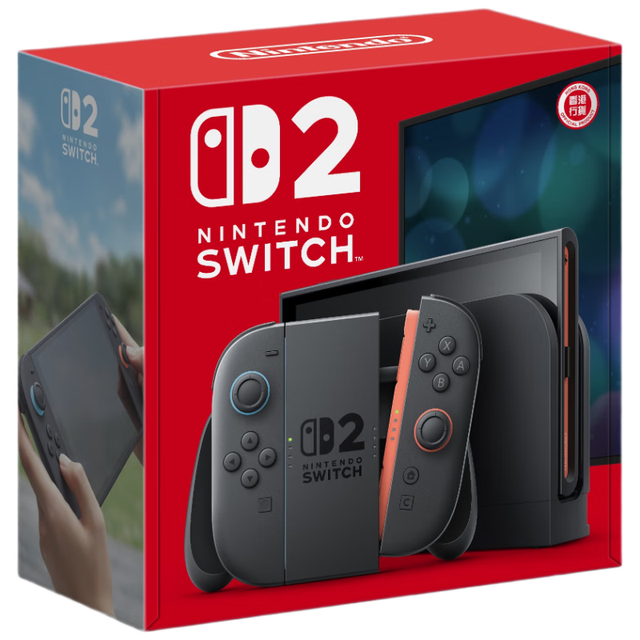 任天堂 Nintendo Switch 2 游戏主机 【港版】Switch2 单机标准版
