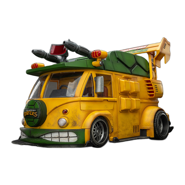 新品发售：暗源 JOYTOY 忍者龟系列 乌龟车 1:18可动模玩载具