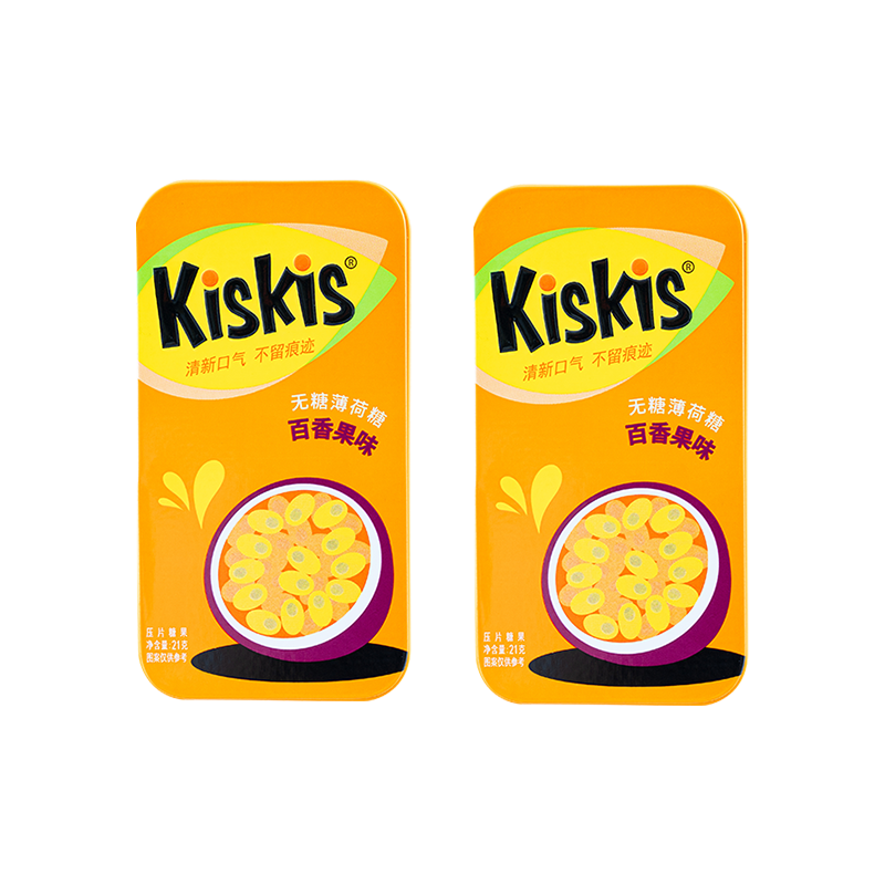  KisKis/酷滋 清新口气 无糖薄荷糖