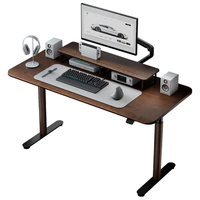 Brateck北弧博世电动升降桌电脑桌书桌电竞桌办公学习桌子 实木书桌M5