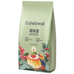cafebreak 甜布蕾精品金咖啡豆中深烘焙意式拼配咖啡 250g
