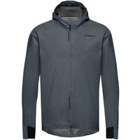 GOREWEAR跑步夹克goretex黑标防水透气防风舒适低碳跑步夹克男款 CONCURVE GTX JACKET -- 灰色 XL